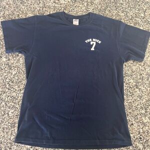Mickey Mantle “The Mick” Vintage Navy Short-Sleeve Jersey Tee
